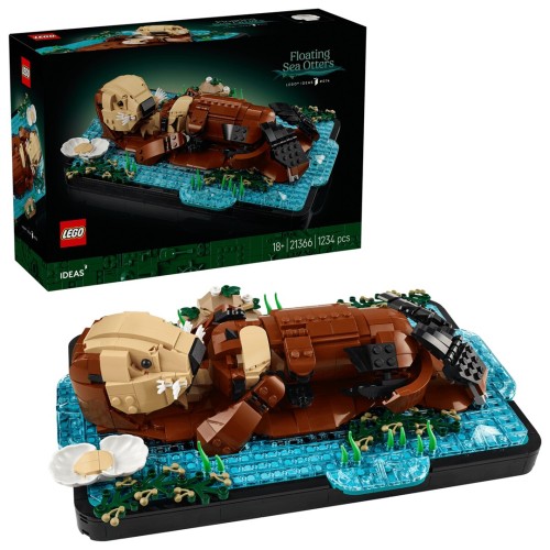 LEGO Ideas 21366 - Pływające wydry
