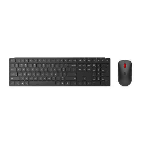 Zestaw klawiatura + mysz Lenovo Wireless Multi-Mode Pro Combo Keyboard and Mouse 6000 czarny