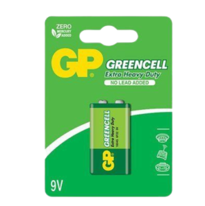 Bateria GP 9V 6F22 Greencell - Blister 1 sztuka 4891199002212