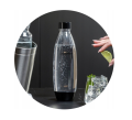Zestaw butelek SodaStream Fuse Black 2 x 1L czarne - 2 sztuki
