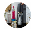 Zestaw butelek SodaStream Fuse Black 2 x 1L czarne - 2 sztuki