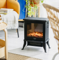 Adler AD 7754 Kominek elektryczny / 2 poziomy grzania: 1000W / 1800W