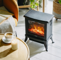 Adler AD 7754 Kominek elektryczny / 2 poziomy grzania: 1000W / 1800W