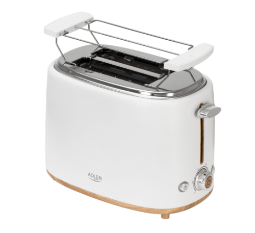 Toster Adler AD 3225 950W ruszt do bułek 6 poziomów rozmrażanie