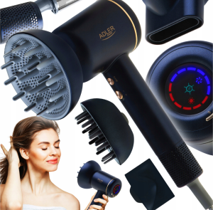 Adler AD 2270 blue Suszarka do włosów SUPERSPEED