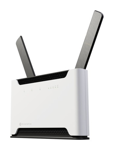 Mikrotik Chateau 5G R17 ax router bezprzewodowy Gigabit Ethernet Dual-band (2.4 GHz/5 GHz) Czarny, Szary