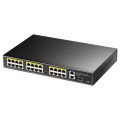 Switch CUDY FS1026PS1 24-Port 10/100M PoE+ 300W 2xGbE 1xSFP