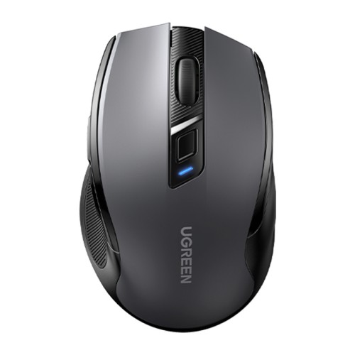 Mysz bezprzewodowa UGREEN MU006S BT+2.4GHz USB-C (czarna)