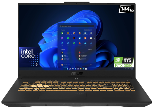 Laptop ASUS TUF Gaming F17 FX707VJ-HX078 17,3"FHD+ 144Hz Core™ 5 210H RTX3050 6GB