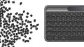 Logitech Signature Slim Solar+ K980 klawiatura Uniwersalne RF Wireless + Bluetooth QWERTZ Niemiecki Grafitowy