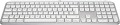 Logitech Master MX Keys S for Mac klawiatura Biuro RF Wireless + Bluetooth QWERTY Amerykański międzynarodowy Aluminium, Biały