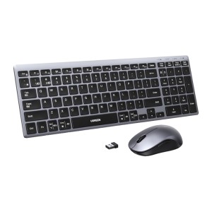 UGREEN Bezprzewodowy zestaw Klawiatura + Mysz MK552