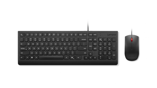 Zestaw przewodowy Klawiatura i Mysz Lenovo Essential Wired Combo AI US English with Euro symbol 4X31R64439