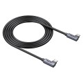 UNITEK KABEL USB-C KĄTOWY 90/90 PD 100W M/M 1M