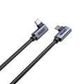 UNITEK KABEL USB-C KĄTOWY 90/90 PD 100W M/M 0,5M