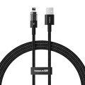 Kabel Baseus Gem Typ USB typ A do iP 2.4A 1m (czarny)