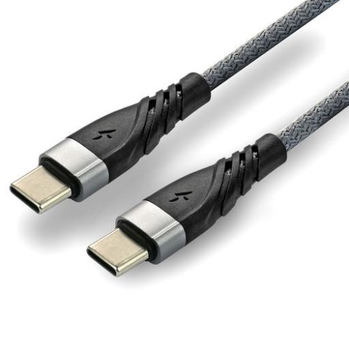 Kabel USB-C PD everActive CBB-1PD5 1m Power Delivery 5A z obsługą szybkiego ładowania 100W czarny