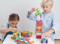 Klocki konstrukcyjne Marioinex Mini Waffle, 500 elementów pastelowe