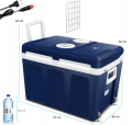 Lodówka turystyczna samochodowa 42L BLOW z kółkami 44-210#
