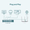 Switch TP-LINK TL-SG105E (5x 10/100/1000Mbps)