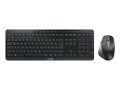 CHERRY Stream desktop ultimate klawiatura Dołączona myszka Dom/Biuro USB + RF Wireless + Bluetooth QWERTZ Niemiecki Czarny
