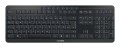 CHERRY Stream desktop ultimate klawiatura Dołączona myszka Dom/Biuro USB + RF Wireless + Bluetooth QWERTZ Niemiecki Czarny