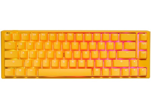 Ducky One 3 SF Yellow klawiatura Gaming USB Niemiecki Żółty