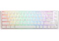 Ducky One 3 Classic Pure White SF klawiatura Gaming USB Niemiecki Biały