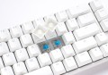 Ducky One 3 Classic Pure White SF klawiatura Gaming USB Niemiecki Biały