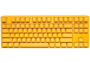 Ducky One 3 Yellow TKL klawiatura Gaming USB Niemiecki Żółty