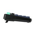 Klawiatura gasket F87 Pro Dark Blue + Black + Cyan GrayWoodV4 switch RGB AULA