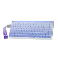 Klawiatura gasket HERO84 HE White+Purple+Gradient+LIGHT JadeKing switch RGB AULA