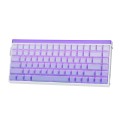 Klawiatura gasket HERO84 HE White+Purple+Gradient+LIGHT JadeKing switch RGB AULA