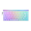 Klawiatura gasket HERO84 HE White+Purple+Gradient+LIGHT JadeKing switch RGB AULA