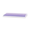 Klawiatura gasket HERO84 HE White+Purple+Gradient+LIGHT JadeKing switch RGB AULA