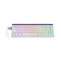 Klawiatura gasket HERO68HE WHITE LIGHT HOUSE Jade King switch RGB AULA