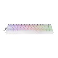 Klawiatura gasket HERO68HE WHITE LIGHT HOUSE Jade King switch RGB AULA