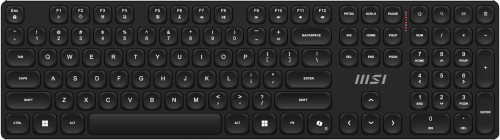 Zestaw klawiatura + mysz MSI Forge K210 Wireless Mouse and Keyboard Combo bezprzewodowe czarne