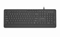 GEMBIRD KLAWIATURA PRZEWODOWA MULTIMEDIALNA SLIM, USB 5 KLAWISZY HOTKEYS, US LAYOUT, CZARNA