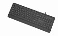 GEMBIRD KLAWIATURA PRZEWODOWA MULTIMEDIALNA SLIM, USB 5 KLAWISZY HOTKEYS, US LAYOUT, CZARNA