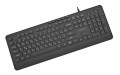 GEMBIRD PRZEWODOWA KLAWIATURA MULTIMEDIALNA SLIM 5 KLAWISZY HOTKEYS, RU LAYOUT, CZARNA