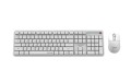 GEMBIRD BEZPRZEWODOWY ZESTAW KLAWIATURY + MYSZ SILENT KEY PRO BUSINESS, BIAŁY, UKŁAD RU