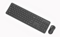 GEMBIRD BEZPRZEWODOWY ZESTAW KLAWIATURY + MYSZ SLIM PRO BUSINESS NA BIURKO, CZARNY, UKŁAD US