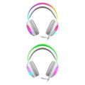 DEFENDER SŁUCHAWKI Z MIKROFONEM ECLIPSE RGB BIAŁE 62440