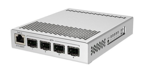 Switch Mikrotik CRS305-1G-4S+IN Zarządzany Gigabit Ethernet (10/100/1000) Obsługa PoE Biały