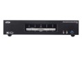 ATEN Przełącznik KVM Switch 4P USB3.0 4K DP Triple View KVMP S