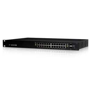 Ubiquiti EdgeSwitch 24 250W Zarządzany L2/L3 Gigabit Ethernet (10/100/1000) Obsługa PoE 1U Czarny