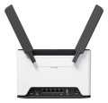 Mikrotik Chateau LTE7 ax router bezprzewodowy Gigabit Ethernet Dual-band (2.4 GHz/5 GHz) 4G Czarny, Biały