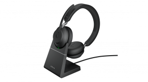 Słuchawki bezprzewodowe Jabra Evolve2 65 UC Stereo Stand Black - 26599-989-989