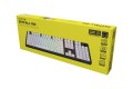 HATOR Skyfall Wireless 100 klawiatura Gaming USB + RF Wireless + Bluetooth QWERTY US English Czarny, Biały